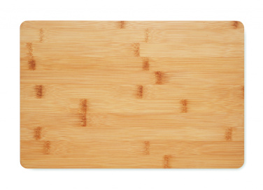 Logo trade promotional giveaways picture of: Bamboo cutting board set