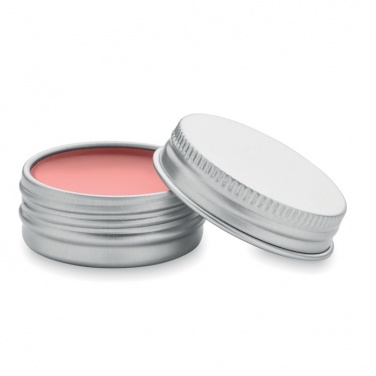 Logo trade promotional gifts picture of: Vegan lip balm in round tin