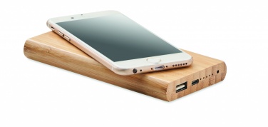Logotrade promotional merchandise image of: 6000 mAh Bamboo power bank
