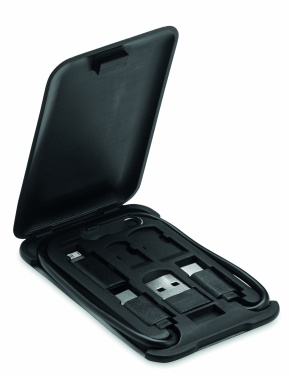 Logotrade promotional merchandise image of: 3 in 1 Cable with phone stand