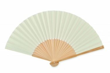 Logo trade promotional giveaway photo of: Manual hand fan