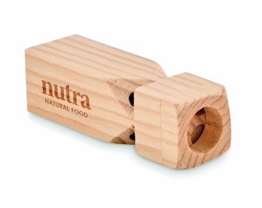 Logotrade promotional gift image of: Wooden train whistle