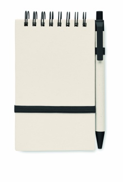 Logo trade corporate gifts picture of: A6 milk carton notebook set
