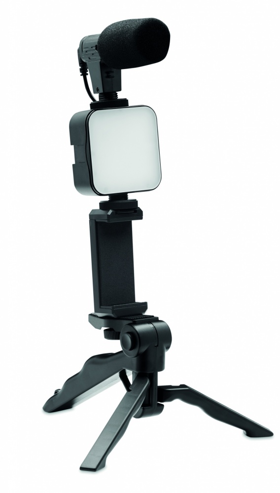 Logo trade promotional giveaways image of: Smartphone video kit
