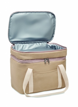 Logotrade promotional giveaway image of: Cooler bag canvas 320 gr/m²