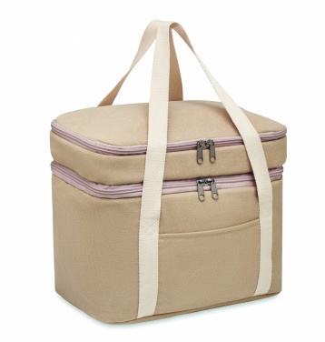Logo trade corporate gifts picture of: Cooler bag canvas 320 gr/m²