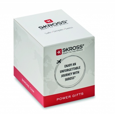Logo trade promotional products image of: Skross Euro USB Charger (2xA) 12W