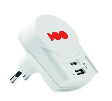 Logo trade promotional gift photo of: Skross Euro USB Charger (AC)