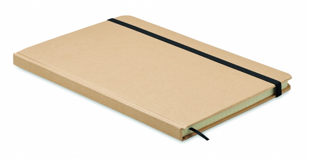 Logo trade corporate gifts image of: A5 recycled carton notebook