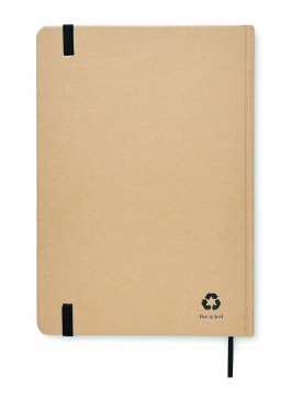Logo trade promotional products image of: A5 recycled carton notebook