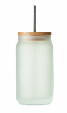 Logo trade promotional product photo of: Sublimation mason jar 400 ml