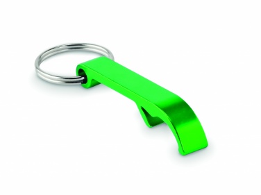 Logo trade promotional giveaway photo of: Recycled aluminium key ring Nokia