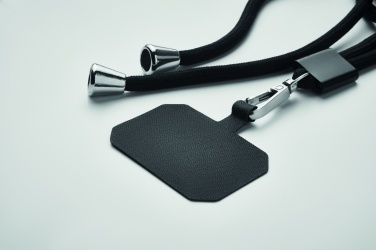 Logotrade business gifts photo of: RPET Phone holder lanyard