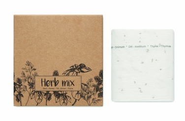 Logo trade promotional items picture of: Herb seeds tape 3 meter