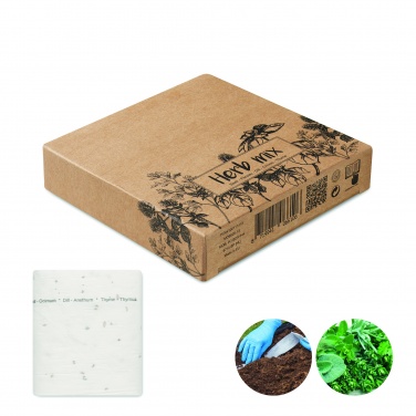 Logo trade promotional items image of: Herb seeds tape 3 meter