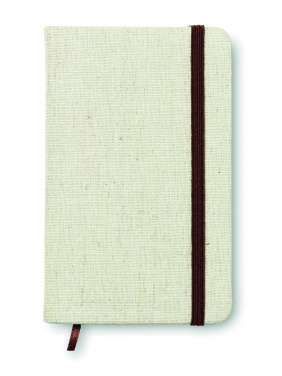 Logotrade business gift image of: A6 canvas notebook lined