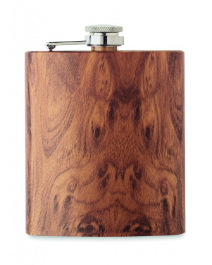 Logo trade promotional gift photo of: Slim hip flask 190 ml