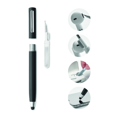 Logo trade promotional merchandise photo of: Stylus pen TWS cleanning set