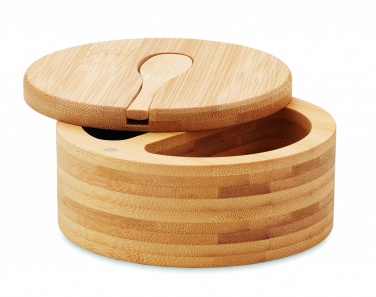 Logo trade advertising products picture of: Salt and pepper bamboo box