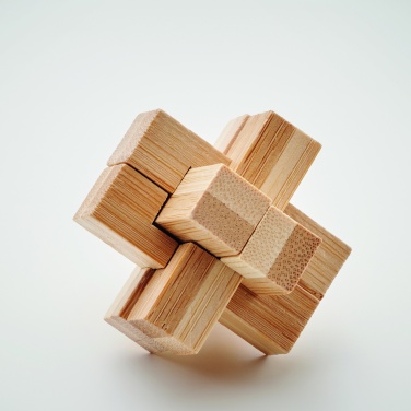 Logotrade corporate gift image of: Bamboo brain teaser puzzle