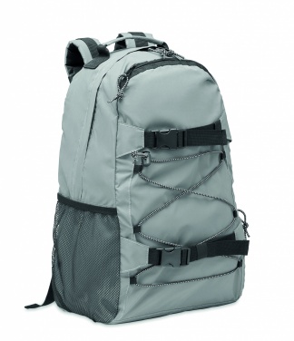 Logo trade promotional gifts picture of: High reflective backpack 190T