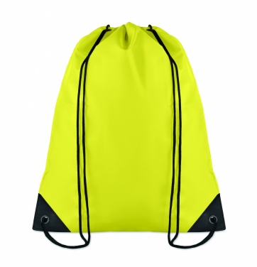 Logo trade promotional item photo of: 190T Polyester drawstring bag