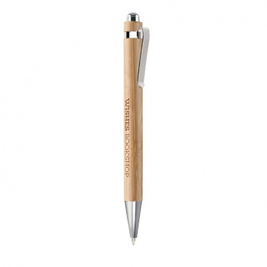 Logotrade promotional merchandise photo of: Bamboo automatic ball pen