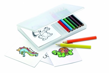 Logotrade corporate gift image of: Wooden pencil colouring set