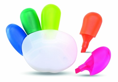 Logo trade advertising products picture of: 5 colour highlighter