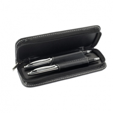 Logo trade promotional merchandise photo of: Ball pen and roller set