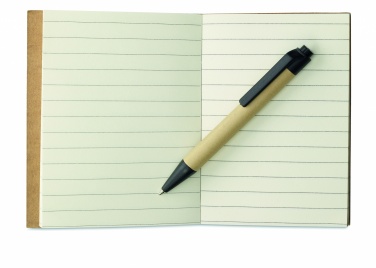 Logotrade promotional giveaway picture of: Recycled notebook with pen