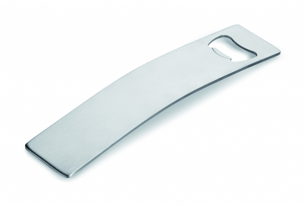 Logo trade promotional giveaways picture of: Stainless steel bottle opener