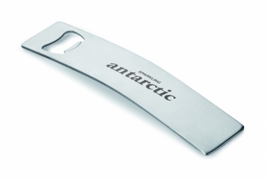 Logo trade promotional items picture of: Stainless steel bottle opener