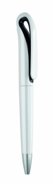 Logo trade business gifts image of: ABS twist ball pen