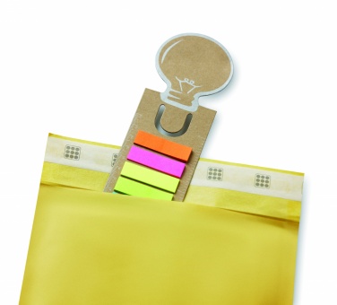 Logotrade promotional products photo of: Bookmark with sticky memo pad