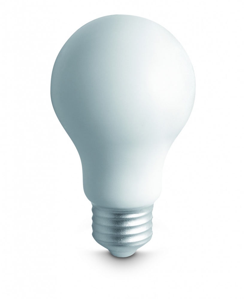 Logo trade corporate gifts image of: Anti-stress PU bulb