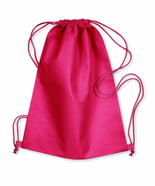 Logo trade promotional products picture of: 80gr/m² nonwoven drawstring