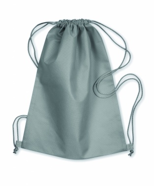 Logo trade promotional item photo of: 80gr/m² nonwoven drawstring