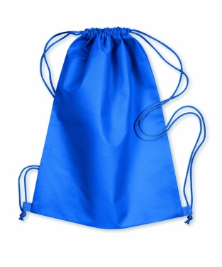 Logo trade promotional giveaway photo of: 80gr/m² nonwoven drawstring