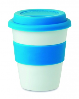 Logotrade promotional product picture of: PP tumbler with silicone lid
