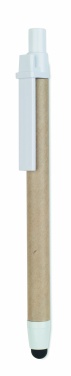 Logotrade business gift image of: Recycled carton stylus pen