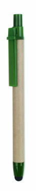Logotrade promotional giveaways photo of: Recycled carton stylus pen
