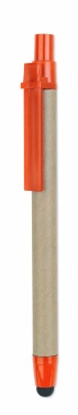 Logo trade advertising products picture of: Recycled carton stylus pen