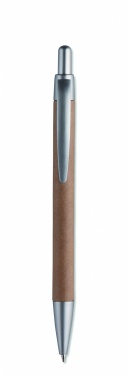 Logotrade promotional product image of: Carton barrel ball pen