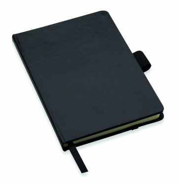 Logo trade promotional giveaways image of: A6 notebook with pen 72 lined