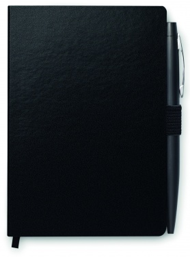 Logotrade advertising product image of: A6 notebook with pen 72 lined
