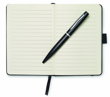 Logotrade promotional gifts photo of: A6 notebook with pen 72 lined