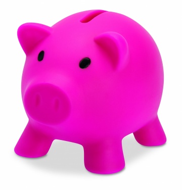 Logo trade corporate gifts image of: Piggy bank