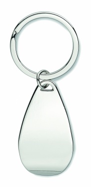 Logotrade promotional merchandise image of: Bottle opener key ring Tornio