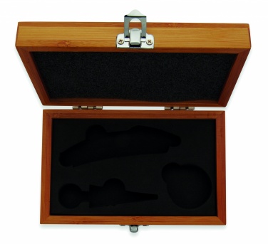 Logo trade promotional products picture of: Wine set in bamboo box